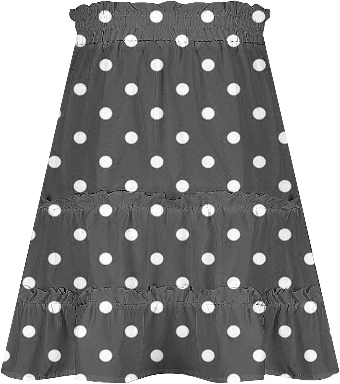 Flowy Printed Mini Skirts for Women Casual High Waisted Summer Boho Skirt Lightweight Adjustable Tie Knot Skorts