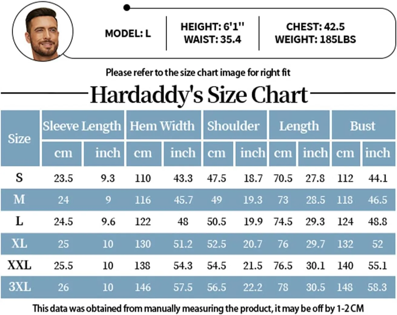 Hardaddy Men's Striped Polo Shirt Short Sleeve Casual Color Block Graphic Tee Collared Golf Shirts for Men