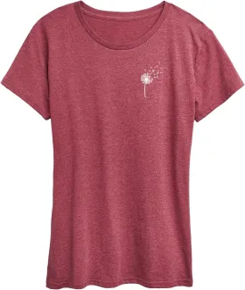 Instant Message - Dandelion - Women's Short Sleeve Graphic T-Shirt