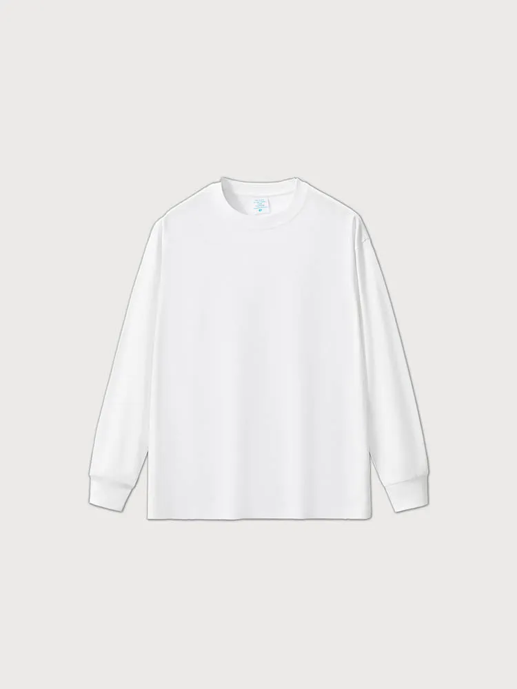 Men'S Flowy Long-Sleeved T-Shirts In Solid Colors