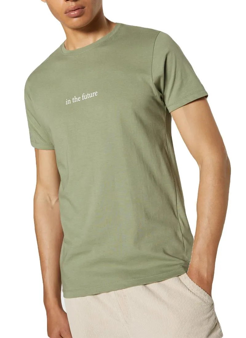 Mens Graphic Printed Summer T-Shirt - S