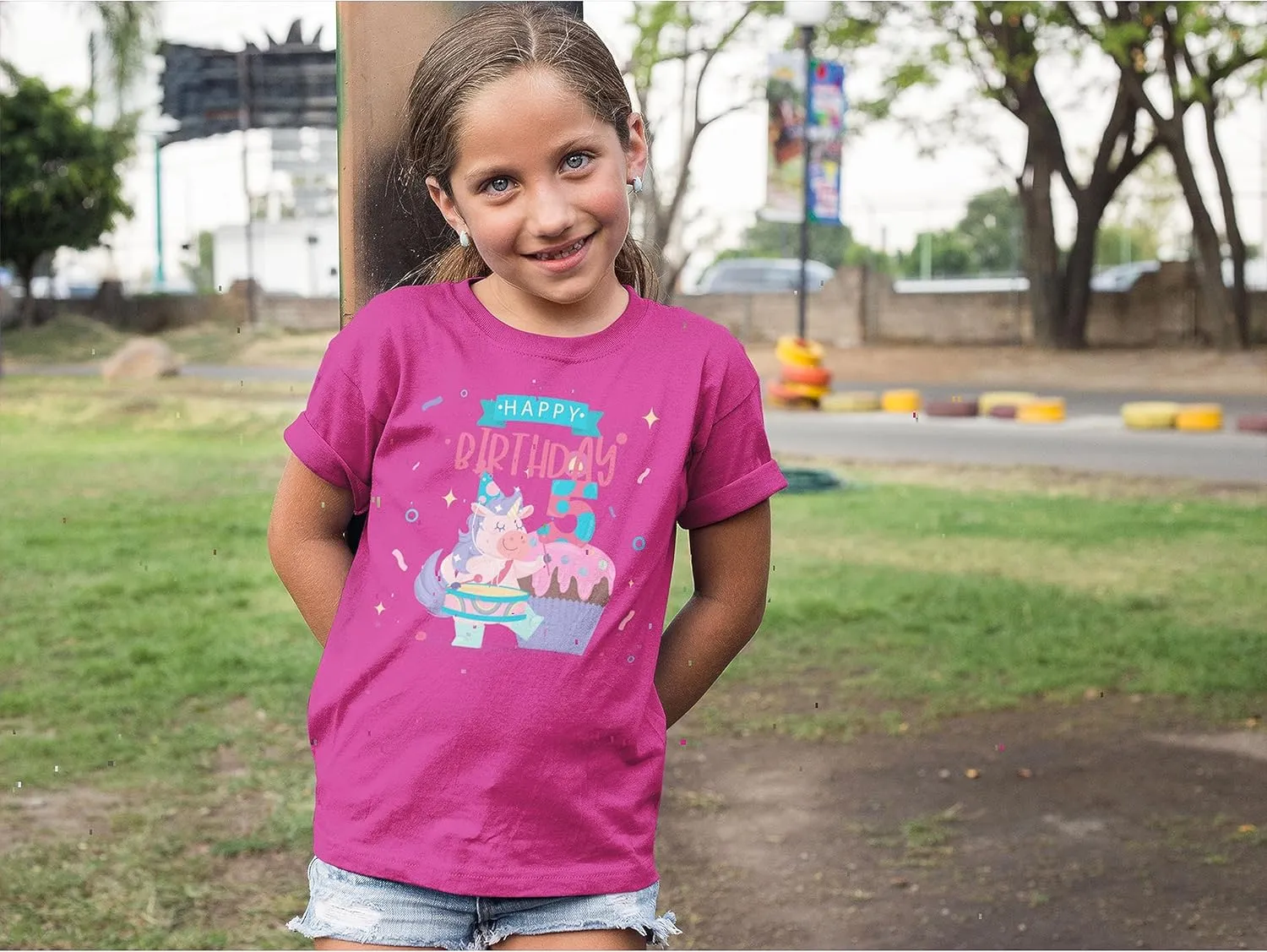 Personalized Youth T-Shirt for Kids Boys Girls - Custom Image & Text - Customized Front/Back Print - XS to X-Large - Colors
