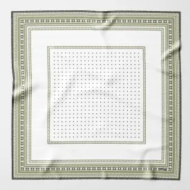 Pois - Silk Pocket Square - Sage