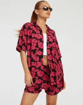 Smith Shirt in Vacation Hot Pink