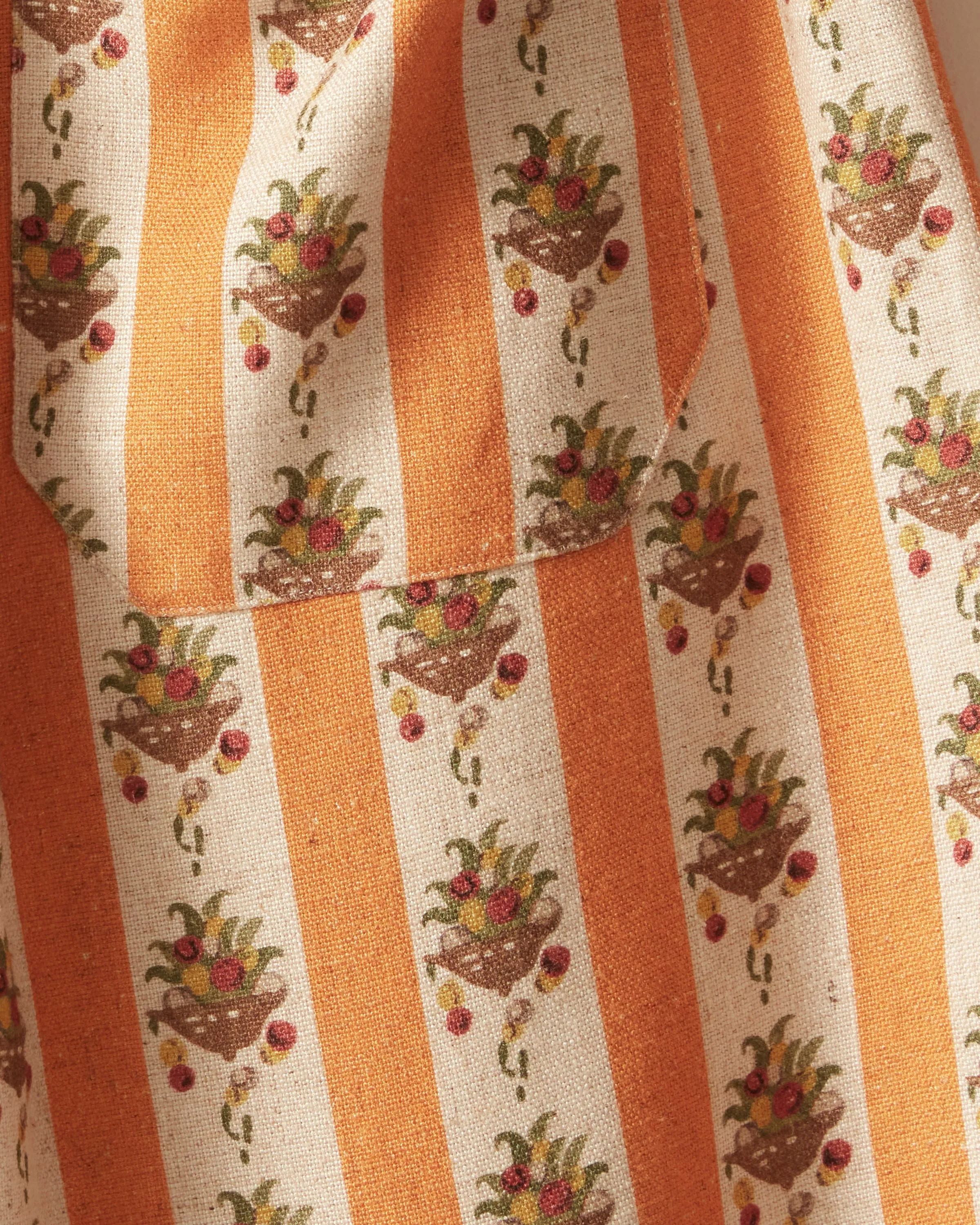 Striped Fruit Bowl Shorts