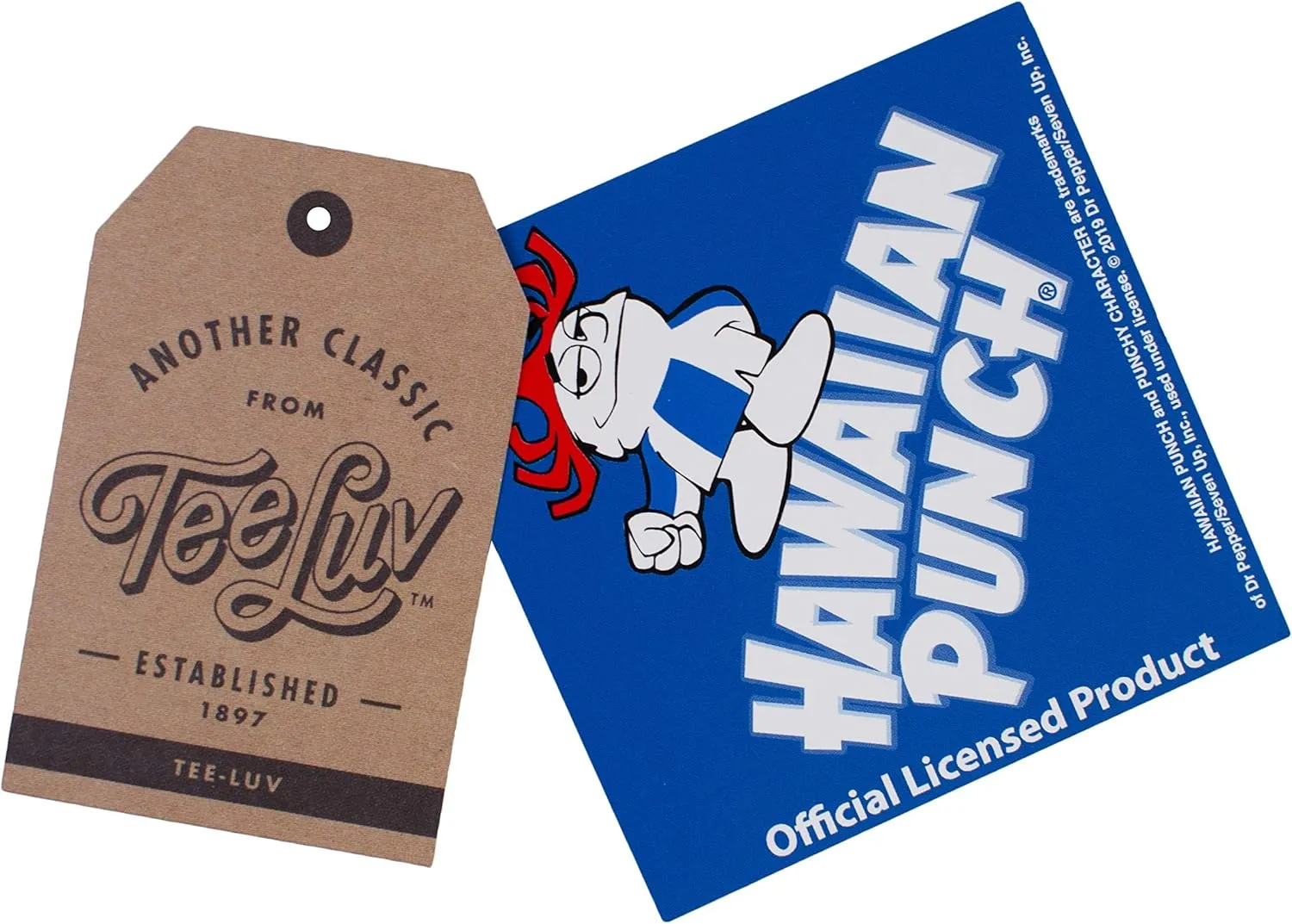 Tee Luv Men's How About A Nice Hawaiian Punch T-Shirt - Punchy and OAF Shirt